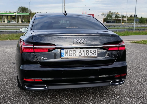 Audi A6 cena 123000 przebieg: 209000, rok produkcji 2019 z Grójec małe 631